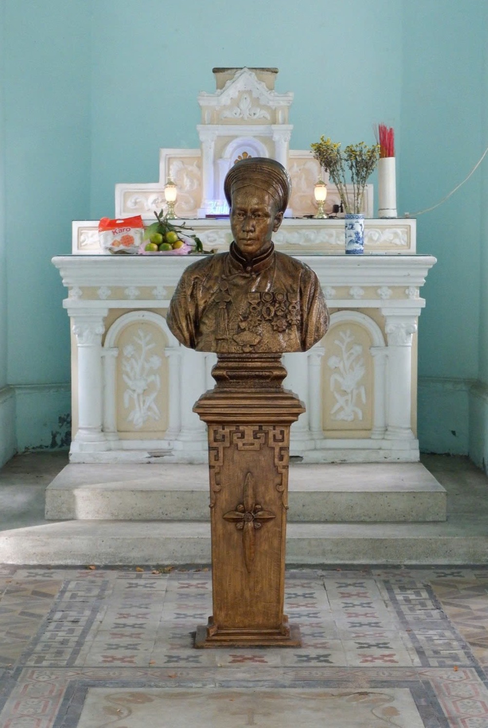 Màu thời gian vương nơi lăng mộ Pétrus Ký
